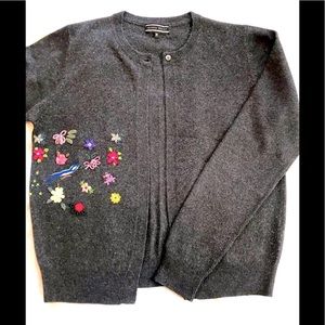 JOSEPH WOOL CARDIGAN SWEATER